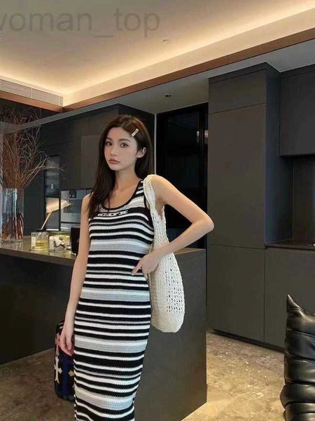 women's tanks & camis designer p family 23 spring/summer new stripe color matching front and back letter embroidery design knitted tank, White
women's tanks & camis designer p family 23 spring/summer new stripe color matching front and back letter embroidery design knitted tank, White