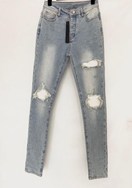 mens jeans shorts long pants skinny knee white spell leather destroy the quilt ripped hole fashion jean men designers clothes shoe1807062, Blue
mens jeans shorts long pants skinny knee white spell leather destroy the quilt ripped hole fashion jean men designers clothes shoe1807062, Blue