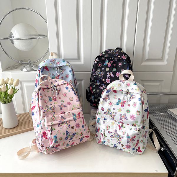 school bags sports knapsack nylon large capacity cute student schoolbag butterflies print book travel ruckpack for outdoor camping 230801
school bags sports knapsack nylon large capacity cute student schoolbag butterflies print book travel ruckpack for outdoor camping 230801