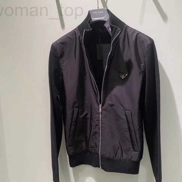 men's down & parkas designer high version p family's same style down sweater with stitching knit zipper insulation jacket iwc4 83c, Black
men's down & parkas designer high version p family's same style down sweater with stitching knit zipper insulation jacket iwc4 83c, Black
