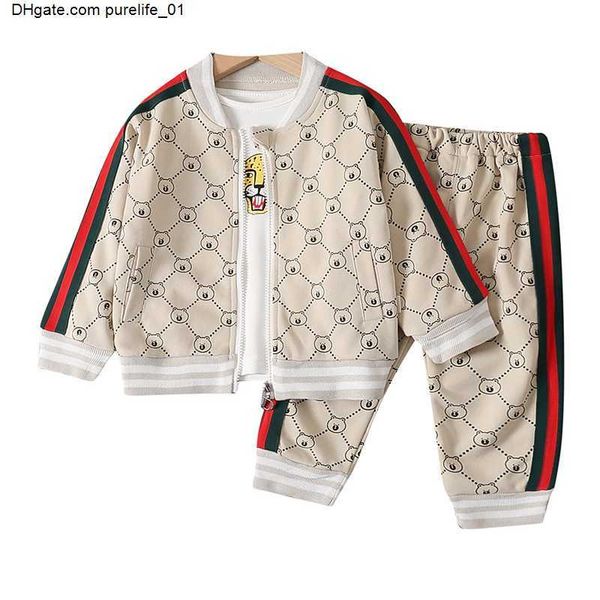 boys girls clothes sets spring autumn children fashion coat t-shirts pants 3pcs tracksuits for baby, White
boys girls clothes sets spring autumn children fashion coat t-shirts pants 3pcs tracksuits for baby, White