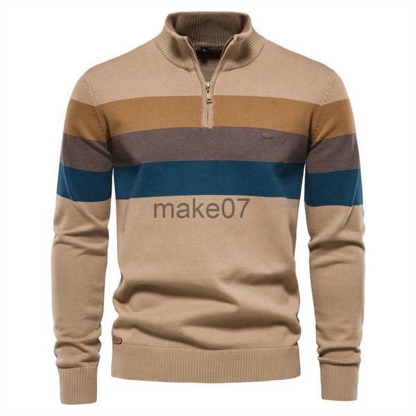 men's sweaters men sweaters knitwear new autumn male half high collar color matching stripe sweaters men business casual pullovers j230, White;black
men's sweaters men sweaters knitwear new autumn male half high collar color matching stripe sweaters men business casual pullovers j230, White;black