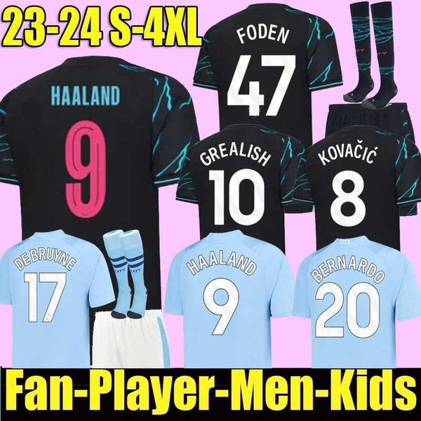 haaland soccer jersey 22 23 24 de bruyne mans cities grealish mahrez foden 2023 special third football shirt men kids kit sets alvarez rodri, White;black
haaland soccer jersey 22 23 24 de bruyne mans cities grealish mahrez foden 2023 special third football shirt men kids kit sets alvarez rodri, White;black