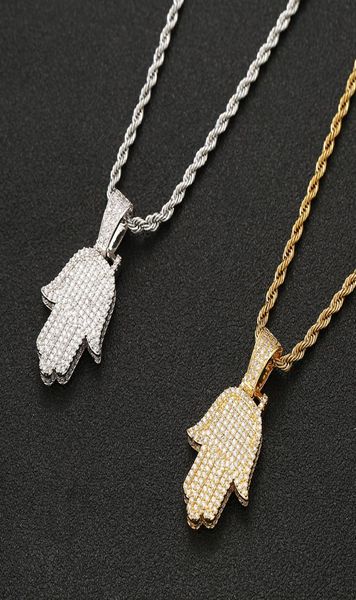 iced out cz hand pendant necklace gold silver color cubic zircon men women hip hop jewelry for gift1565431
iced out cz hand pendant necklace gold silver color cubic zircon men women hip hop jewelry for gift1565431