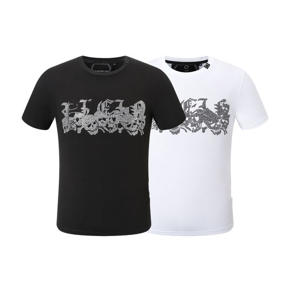pp fashion men's tees designer t-shirt phillip plain summer rhinestone short sleeve round neck shirt tee skulls print streetwear colla, White;black
pp fashion men's tees designer t-shirt phillip plain summer rhinestone short sleeve round neck shirt tee skulls print streetwear colla, White;black