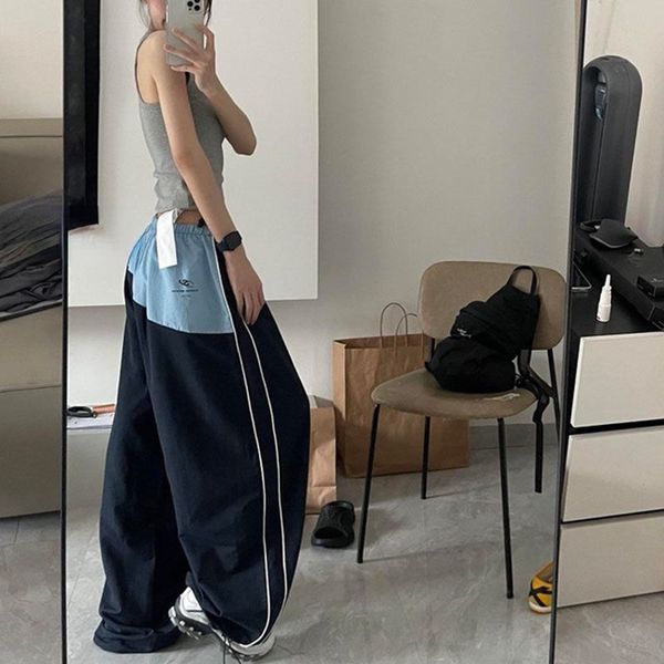 women s pants s deeptown harajuku parachute cargo women kpop oversized korean y2k streetwear patchwork trousers jogging sweatpants hippie 23, Black;white
women s pants s deeptown harajuku parachute cargo women kpop oversized korean y2k streetwear patchwork trousers jogging sweatpants hippie 23, Black;white
