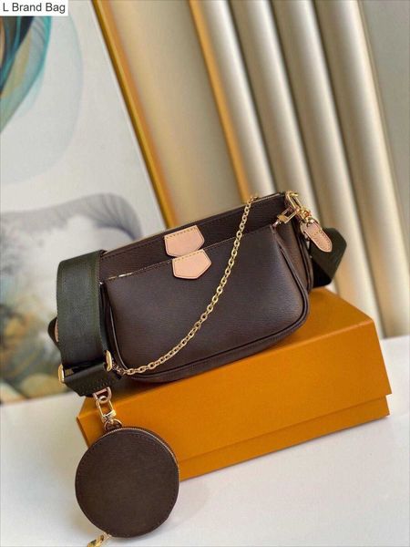 2023 new 5a designer bag chain strap purse multi pochette leather bags messenger bag women luxurys handbags shoulder crossbody the tote bag, Black
2023 new 5a designer bag chain strap purse multi pochette leather bags messenger bag women luxurys handbags shoulder crossbody the tote bag, Black