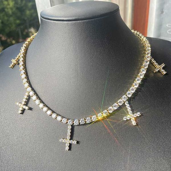 customized fashion gold plated sterling silver four prong setting vvs d color moissanite diamond cross tennis chain jewelry link
customized fashion gold plated sterling silver four prong setting vvs d color moissanite diamond cross tennis chain jewelry link