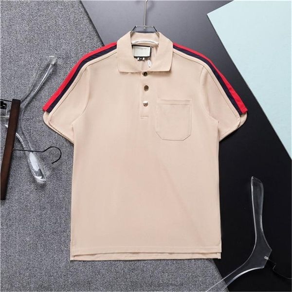 mens polo shirt designer polos shirts for man fashion focus embroidery snake garter little bees printing pattern clothes clothing tee, White;black
mens polo shirt designer polos shirts for man fashion focus embroidery snake garter little bees printing pattern clothes clothing tee, White;black