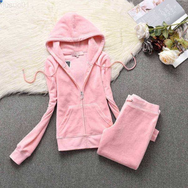 2022 women's sportswear new velvet suit and pants fall winter designer super quality women's l220805, Gray
2022 women's sportswear new velvet suit and pants fall winter designer super quality women's l220805, Gray