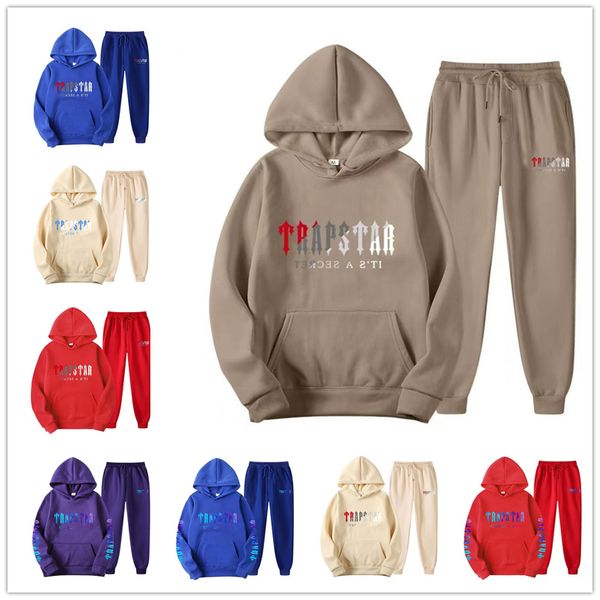 2023 designer hoodies mens trapstar tracksuit sweater trousers set printed suit hooded sportswear men pants tiger towel embroidery pullover, Gray
2023 designer hoodies mens trapstar tracksuit sweater trousers set printed suit hooded sportswear men pants tiger towel embroidery pullover, Gray