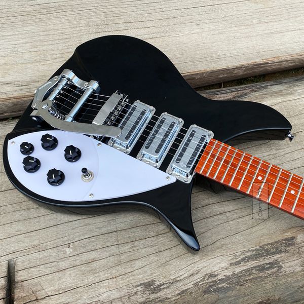 325 electric guitar 3 mini humbucker pickup tremolo system bridge color black guitar ing
325 electric guitar 3 mini humbucker pickup tremolo system bridge color black guitar ing