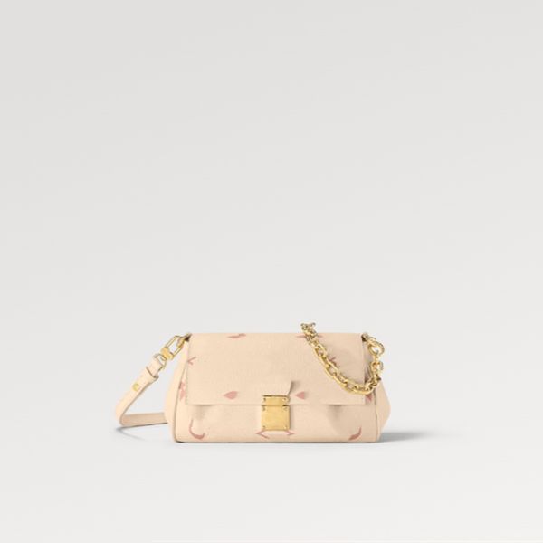 explosion new women's bags favorite handbag m46393 fashion pink embossed cream baguette shoulder bag golden chain cowhide grained flat
explosion new women's bags favorite handbag m46393 fashion pink embossed cream baguette shoulder bag golden chain cowhide grained flat