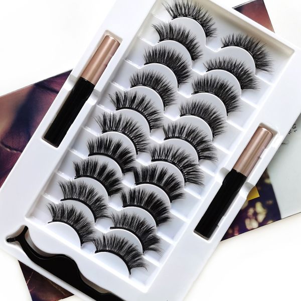 false eyelashes magnetic 3d mink lashes set with eyeliner waterproof tweezers 10 pairs glueeyelash girlglee 230801
false eyelashes magnetic 3d mink lashes set with eyeliner waterproof tweezers 10 pairs glueeyelash girlglee 230801