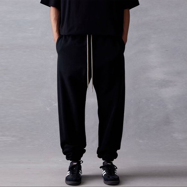 23fw new men's pants street drawstring straight leg pants flocked letter printed elastic waist trousers american vintage sports fashion, Black
23fw new men's pants street drawstring straight leg pants flocked letter printed elastic waist trousers american vintage sports fashion, Black