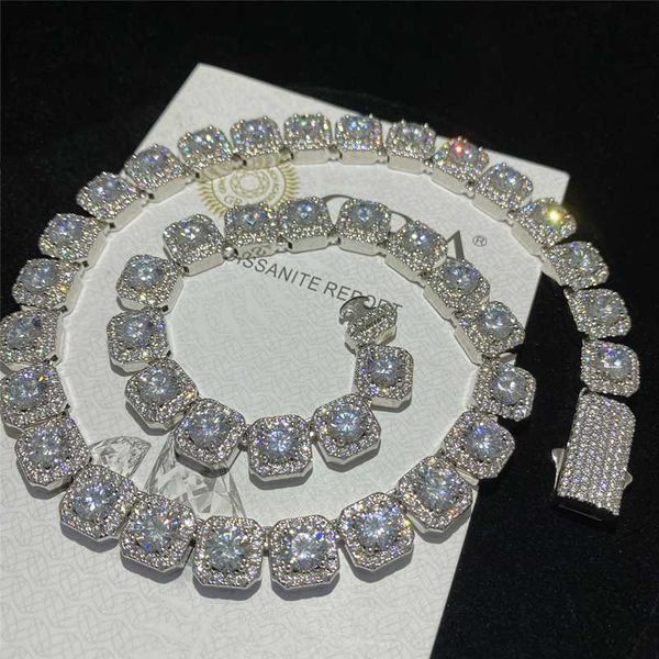 hip hop rock sugar moissanite chain iced out diamond cuban necklace fashion men jewelry solid silver cuban link chain
hip hop rock sugar moissanite chain iced out diamond cuban necklace fashion men jewelry solid silver cuban link chain
