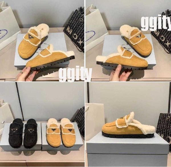 luxury designer shoes women warm wool slipper slide flat shearling-lined suede slippers triangle- shearling slipper brown black with box 35-
luxury designer shoes women warm wool slipper slide flat shearling-lined suede slippers triangle- shearling slipper brown black with box 35-
