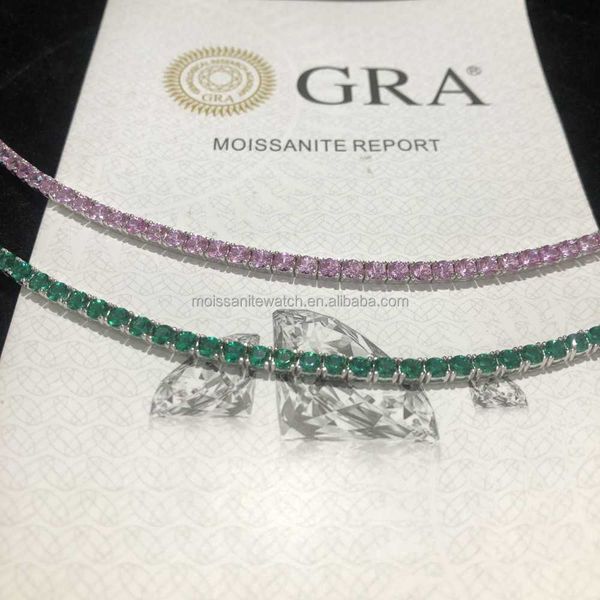 s925 sterling silver 3mm colorful gem moissanite bracelet fashion luxury temperament versatile overlay wearing style jewelry
s925 sterling silver 3mm colorful gem moissanite bracelet fashion luxury temperament versatile overlay wearing style jewelry