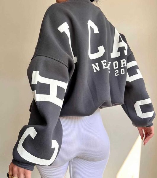 short women pullover fashion long sleeve hoodies autumn sweatshirts casual letters print women loose y2k streetwear autumn winter lady pull, Black
short women pullover fashion long sleeve hoodies autumn sweatshirts casual letters print women loose y2k streetwear autumn winter lady pull, Black