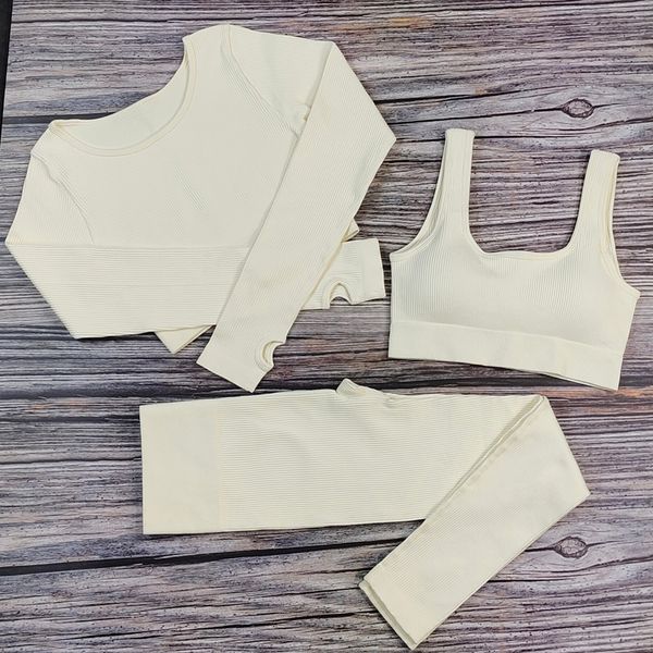 yoga outfit white sets sport femme rib activewear set girls seamless fitness suit workout clothes athletic wear women gym 230801
yoga outfit white sets sport femme rib activewear set girls seamless fitness suit workout clothes athletic wear women gym 230801