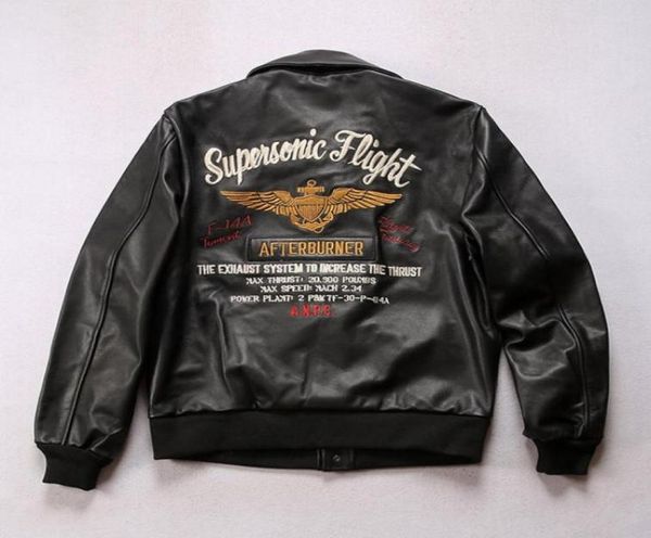 avfly american wings embroidered air force leather jacket a2 flight suit first layer cowhide97032385660634, Black
avfly american wings embroidered air force leather jacket a2 flight suit first layer cowhide97032385660634, Black