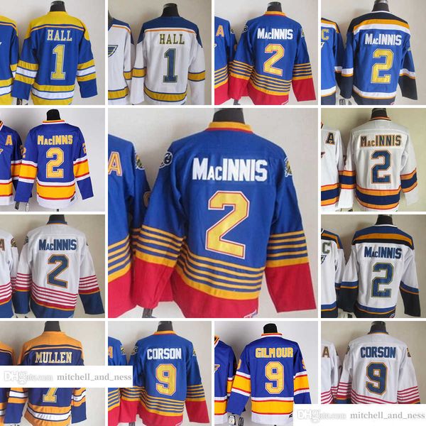 movie vintage hockey 1 glenn hall jerseys ccm embroidery 7 joe mullen 2 macinnis 9 shayne corson jersey 1995 1996 blue white, Black;red
movie vintage hockey 1 glenn hall jerseys ccm embroidery 7 joe mullen 2 macinnis 9 shayne corson jersey 1995 1996 blue white, Black;red