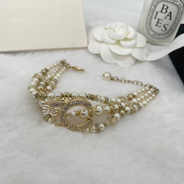 2023 luxury quality charm bracelet with diamond and nature shell beads have box stamp several layers design ps7416b, Golden
2023 luxury quality charm bracelet with diamond and nature shell beads have box stamp several layers design ps7416b, Golden