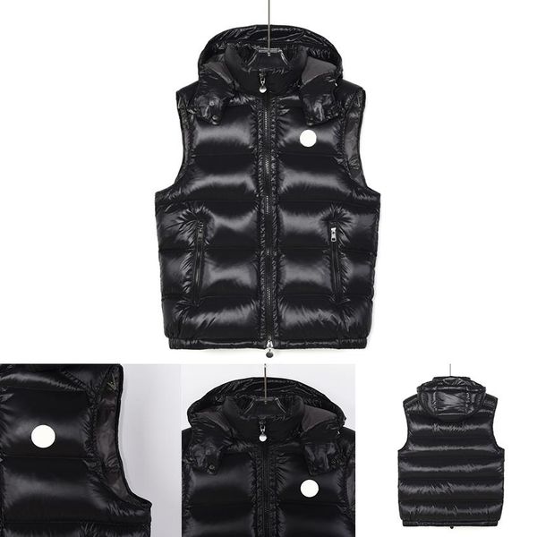 luxurys sleeveless down jacket for men woman detachable hat 5a+ embroid letter badge down vest warm autumn winter coats outwear clothes 1-6, Black;white
luxurys sleeveless down jacket for men woman detachable hat 5a+ embroid letter badge down vest warm autumn winter coats outwear clothes 1-6, Black;white