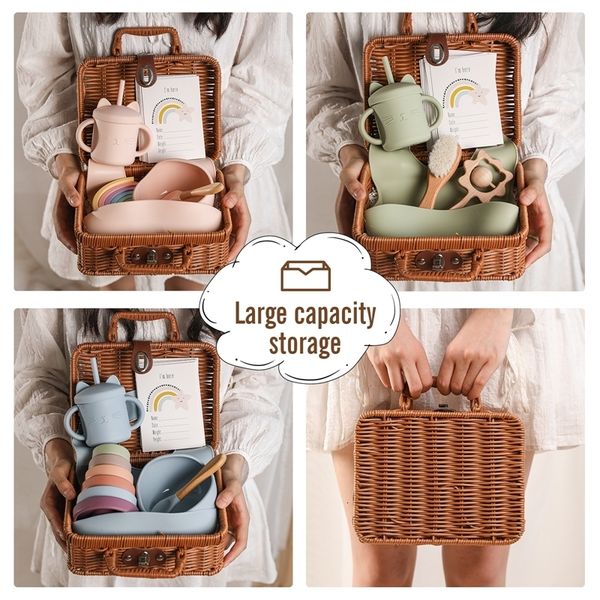 cups dishes utensils baby soild food feeding tableware box set silicone rainbow stacking toy kids birth vintage gifts 230802
cups dishes utensils baby soild food feeding tableware box set silicone rainbow stacking toy kids birth vintage gifts 230802