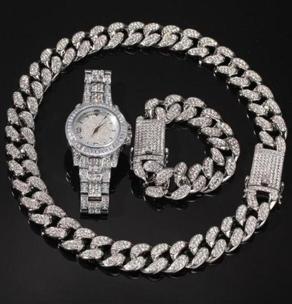 2020 men hip hop iced out bling chain necklace bracelets watch 20mm width cuban chains necklaces hiphop charm jewelry gifts293a5717033, Silver
2020 men hip hop iced out bling chain necklace bracelets watch 20mm width cuban chains necklaces hiphop charm jewelry gifts293a5717033, Silver