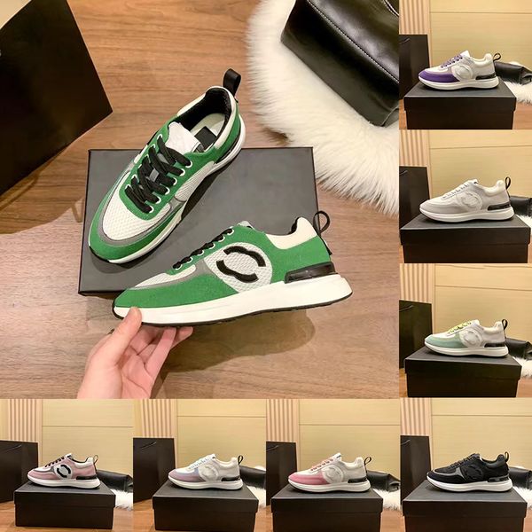 women running shoes designer cnel 21ss interlocking suede lambskin sneakers purple turquoise rose pink violet womens outdoor low leather fas
women running shoes designer cnel 21ss interlocking suede lambskin sneakers purple turquoise rose pink violet womens outdoor low leather fas