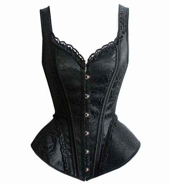 retro victorian corset steampunk floral boned corsets women lace strap slim bustiers gothic lace up corselet9895037, Black;white
retro victorian corset steampunk floral boned corsets women lace strap slim bustiers gothic lace up corselet9895037, Black;white