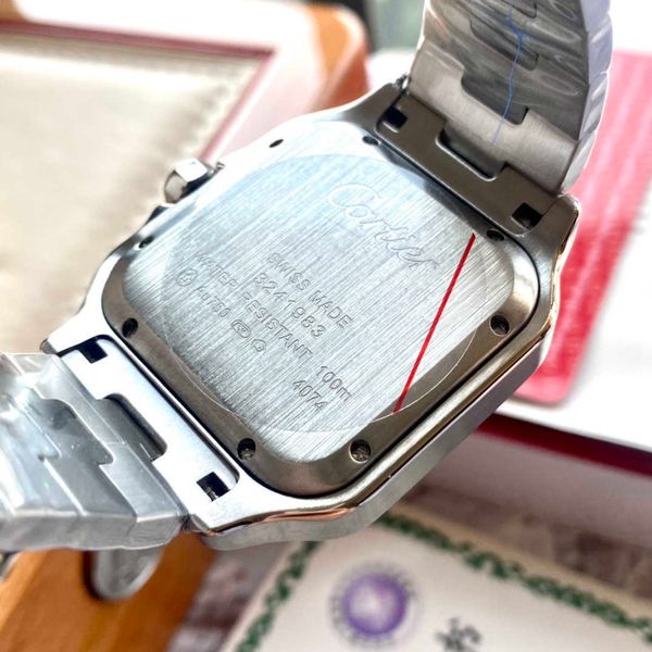 classic elegance wrist watch santos women men watches o0fl mechanical movement motre prx de luxe with box, Slivery;golden
classic elegance wrist watch santos women men watches o0fl mechanical movement motre prx de luxe with box, Slivery;golden