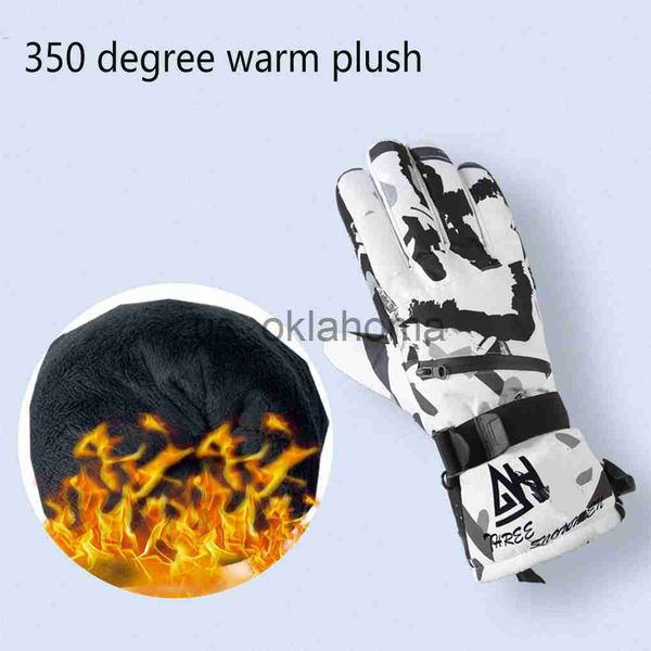 ski gloves 1 pair windproof skiing gloves winter warm glove mittens outdoor equipment j230802
ski gloves 1 pair windproof skiing gloves winter warm glove mittens outdoor equipment j230802