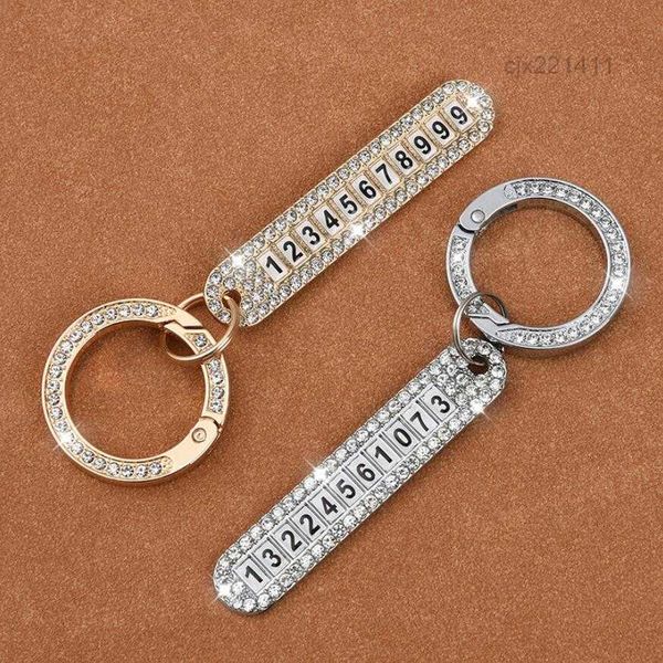 car keychain phone number card keyring rhinestone auto vehicle key accessories gift husband qzth, Silver
car keychain phone number card keyring rhinestone auto vehicle key accessories gift husband qzth, Silver