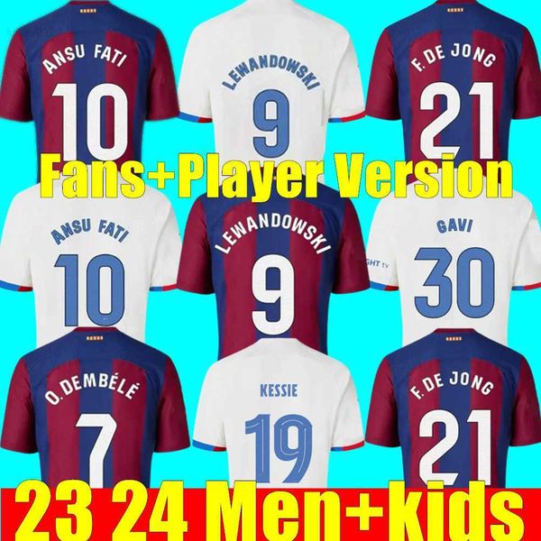 23 24 camisetas de football soccer jerseys pedri lewandowski barca gavi fc ansu fati ferran barcelonas raphinha dest football, White;black
23 24 camisetas de football soccer jerseys pedri lewandowski barca gavi fc ansu fati ferran barcelonas raphinha dest football, White;black