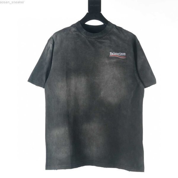 men women black tie dyed style t-shirt trend comfortable short sleeve o-neck fashion, White;black
men women black tie dyed style t-shirt trend comfortable short sleeve o-neck fashion, White;black