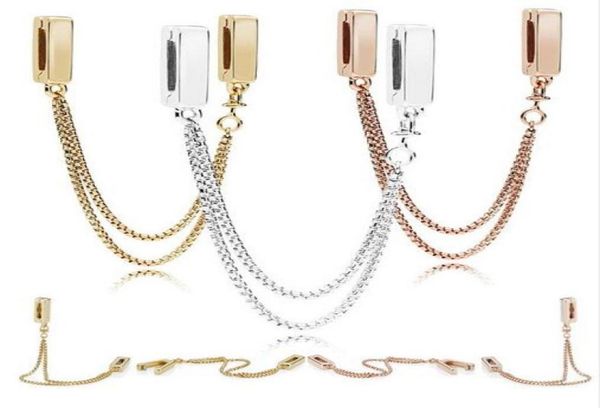 2018 new reflections floating chains safety chain charm 100% 925 sterling silver beads fit bracelet gift diy jewelry8208711, Bronze;silver
2018 new reflections floating chains safety chain charm 100% 925 sterling silver beads fit bracelet gift diy jewelry8208711, Bronze;silver