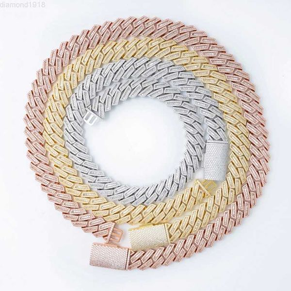aaa gems baguette necklace iced out diamond hip hop jewelry 18mm cuban chain links silver/ 10k men cuban link chain necklace
aaa gems baguette necklace iced out diamond hip hop jewelry 18mm cuban chain links silver/ 10k men cuban link chain necklace