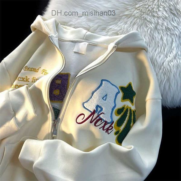 men's hoodies sweatshirts new hip hop letter embroidery super dalian hoodie men's sweatshirt long sleeve y2k zipper punk sports cl, Black
men's hoodies sweatshirts new hip hop letter embroidery super dalian hoodie men's sweatshirt long sleeve y2k zipper punk sports cl, Black
