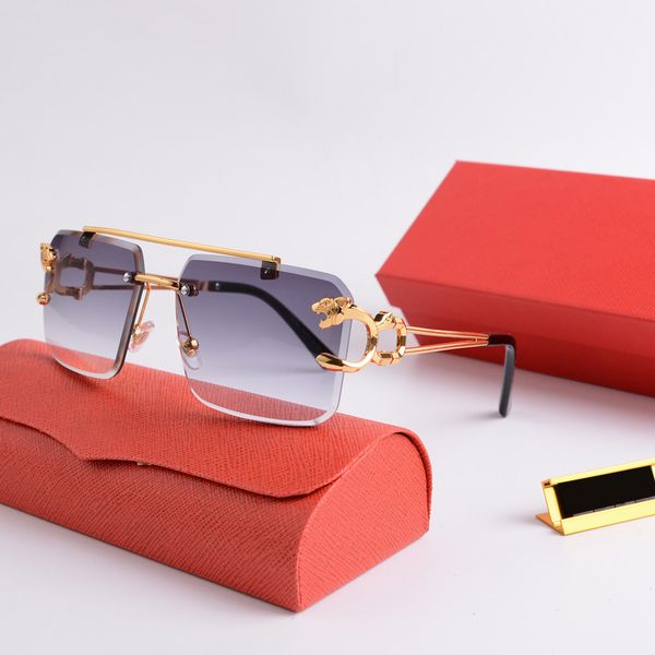 lunettes de soleil pour femmes rimless sunglasses metal leg elegant hollow design uv400 euro american trend unique le plaisir des yeux famal, White;black
lunettes de soleil pour femmes rimless sunglasses metal leg elegant hollow design uv400 euro american trend unique le plaisir des yeux famal, White;black