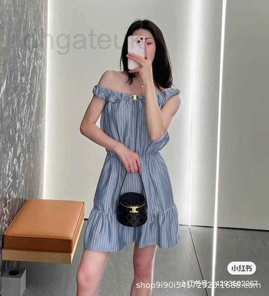 basic & casual dresses designer summer new color contrast blue stripe waist ruffle skirt elastic shoulder length dress slip x7js, Black;gray
basic & casual dresses designer summer new color contrast blue stripe waist ruffle skirt elastic shoulder length dress slip x7js, Black;gray