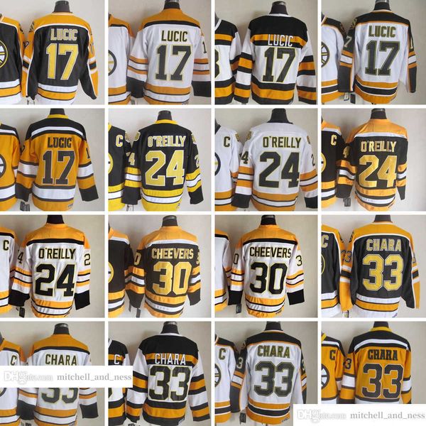 movie vintage hockey 33 zdeno chara jerseys ccm embroidery 24 terry o'reilly 17 milan lucic jersey black white 75th yellow men retro, Black;red
movie vintage hockey 33 zdeno chara jerseys ccm embroidery 24 terry o'reilly 17 milan lucic jersey black white 75th yellow men retro, Black;red