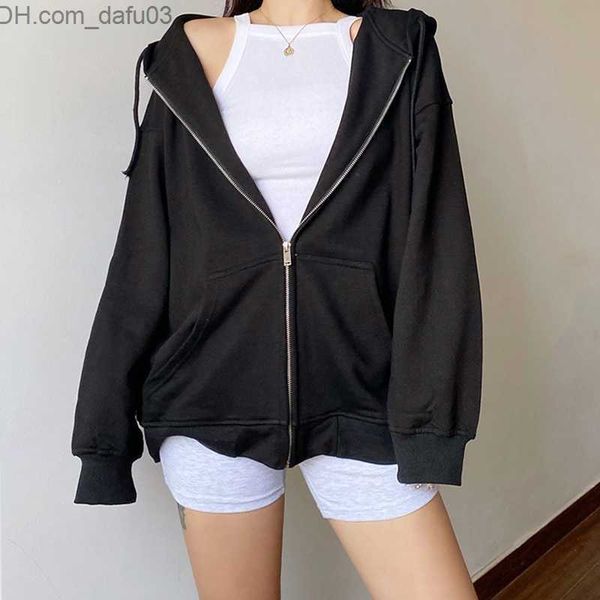 men's hoodies sweatshirts women's solid color long sleeve hoodie zipper jacket hoodie harajuku korean version loose winter sweater, Black
men's hoodies sweatshirts women's solid color long sleeve hoodie zipper jacket hoodie harajuku korean version loose winter sweater, Black