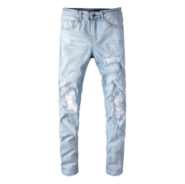 2021 mens designer jeans distressed ripped biker slim fit motorcycle denim for men s fashion jean mans pants pour homm7693462, Blue
2021 mens designer jeans distressed ripped biker slim fit motorcycle denim for men s fashion jean mans pants pour homm7693462, Blue