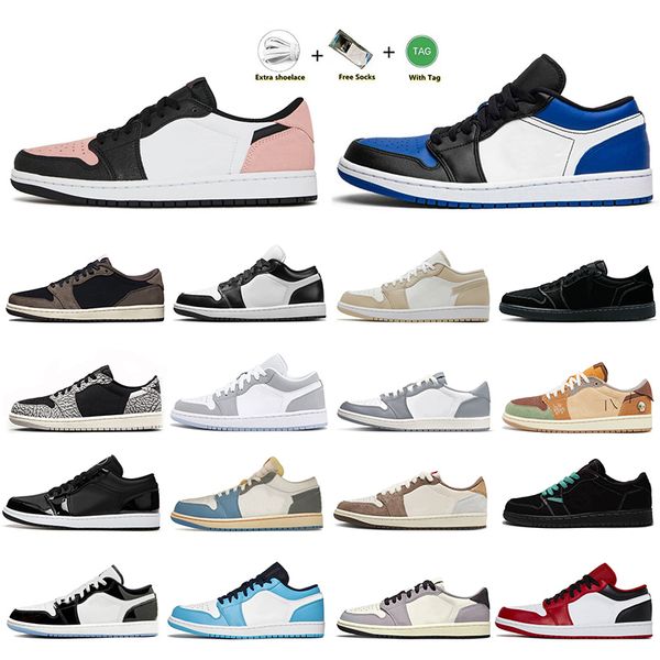 jumpman1s 1 low basketball shoes trainers sports mens womens color panda unc cactus black phantom dark mocha patent red university blue pink
jumpman1s 1 low basketball shoes trainers sports mens womens color panda unc cactus black phantom dark mocha patent red university blue pink
