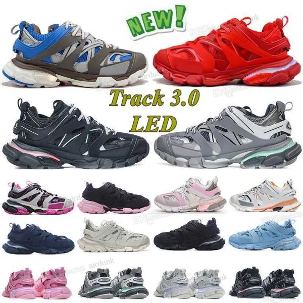 designer luxury womens mens casual shoe track 3.0 led sneaker lighted gomma leather trainer nylon printed platform sneakers men li hjevuf, Black
designer luxury womens mens casual shoe track 3.0 led sneaker lighted gomma leather trainer nylon printed platform sneakers men li hjevuf, Black