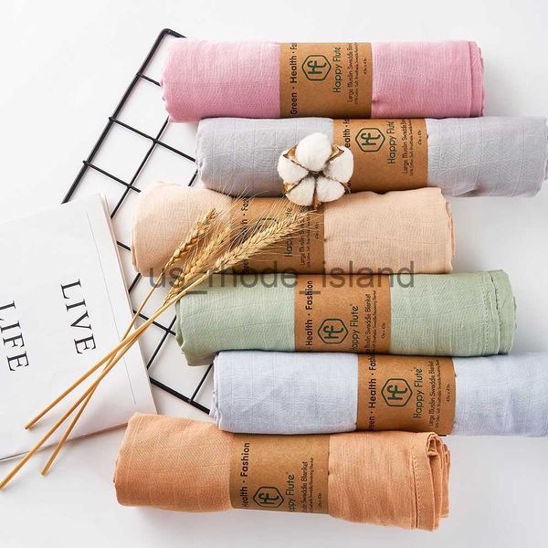 blankets swaddling happyflute digital print bamboo cotton blankets newborn muslin swaddle baby wrap x0802