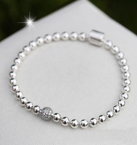 100% 925 sterling silver beaded bracelets for women cz strands diy jewelry fit charms lady gift with original box5692291, Black
100% 925 sterling silver beaded bracelets for women cz strands diy jewelry fit charms lady gift with original box5692291, Black