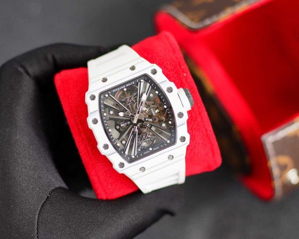rm12-01 real tourbillon watch fantasic superb men wrist watches whto high-end quality mechanical uhr ntpt all carbon fiber case montre richa, Slivery;brown
rm12-01 real tourbillon watch fantasic superb men wrist watches whto high-end quality mechanical uhr ntpt all carbon fiber case montre richa, Slivery;brown